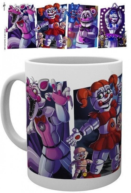 Hole In The Wall Five Nights At Freddys Sister Location Mug Faces hole in the wall kopen in de aanbieding