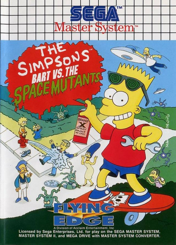 The Simpsons Bart VS the Space Mutants