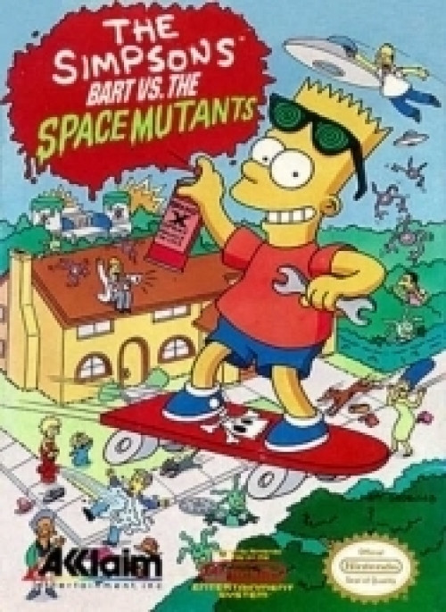 The Simpsons Bart VS the Space Mutants
