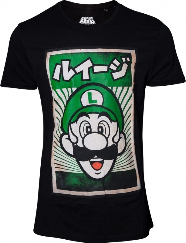 Nintendo - Propaganda Poster Luigi T-shirt