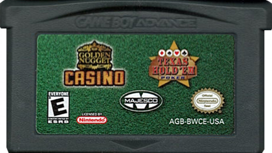 Golden Nugget Casino + Texas Hold'em Poker (losse cassette)