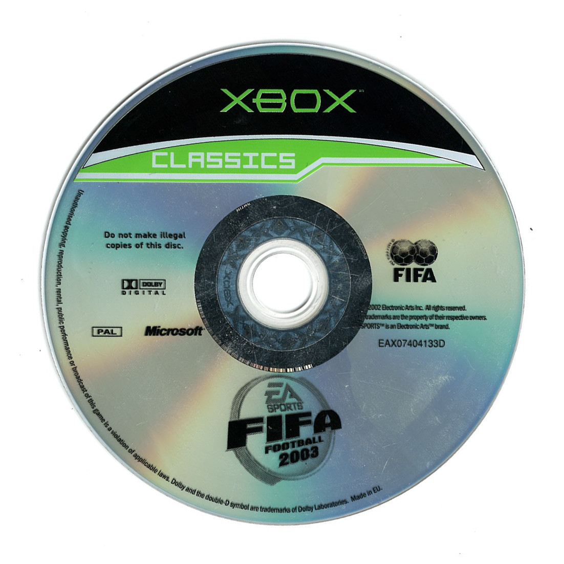 Fifa 2003 (classics) (losse disc)