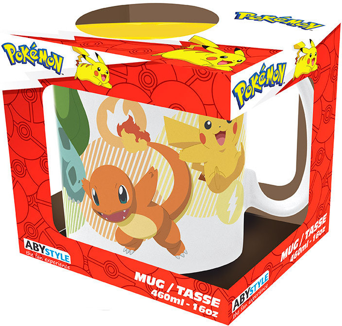 Abystyle Pokemon Mug - Pikachu and Starters
