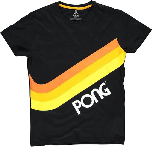 Atari - Pong Wave Stripe Men's T-shirt