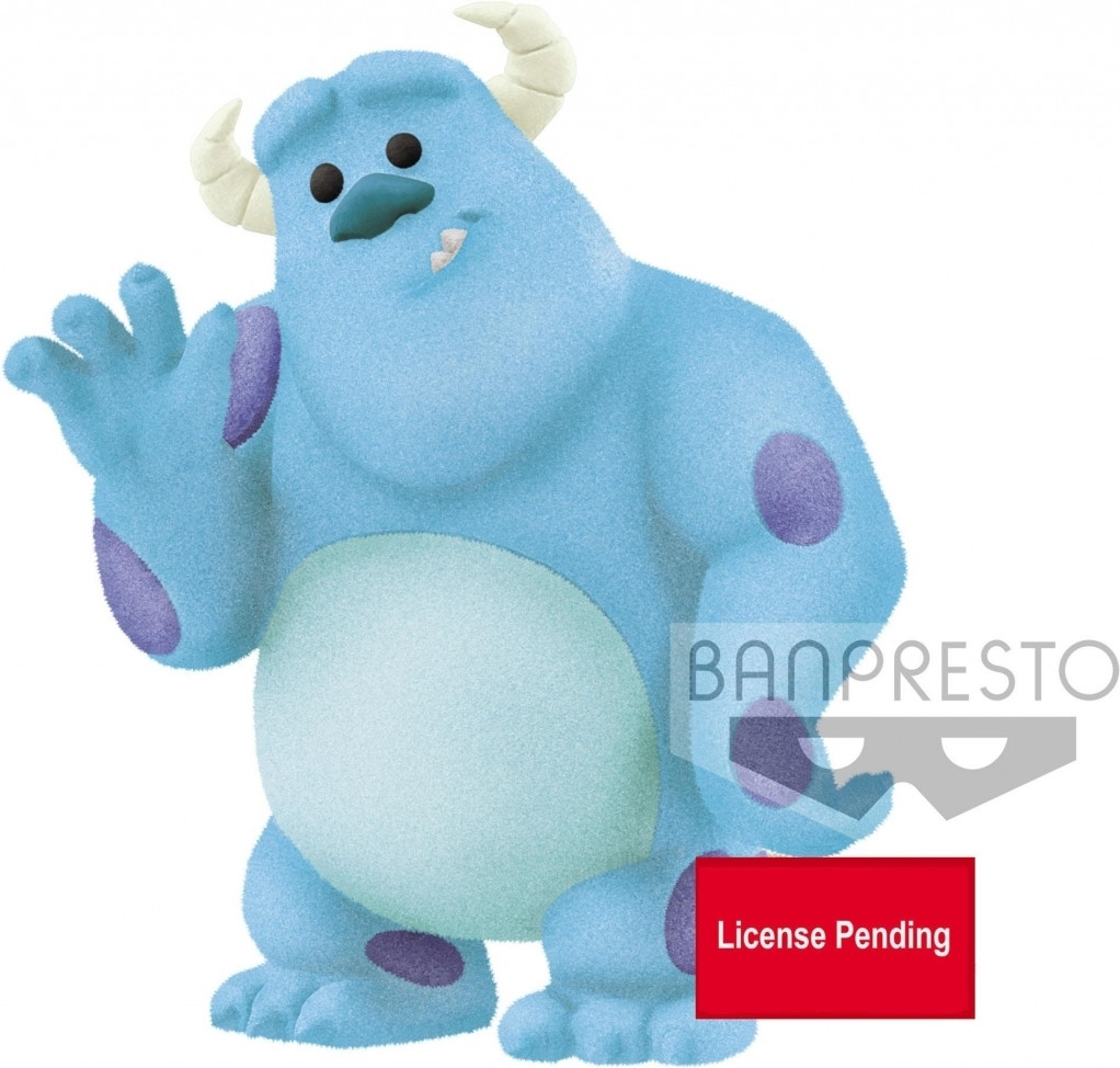 Disney Characters Fluffy Puffy Petit Monsters Inc. Figure - Sulley