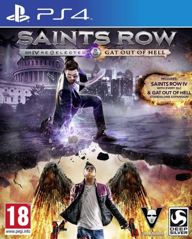 Image of Deep Silver Saints Row 4, Re-Elected + Gat Out of Hell PS4