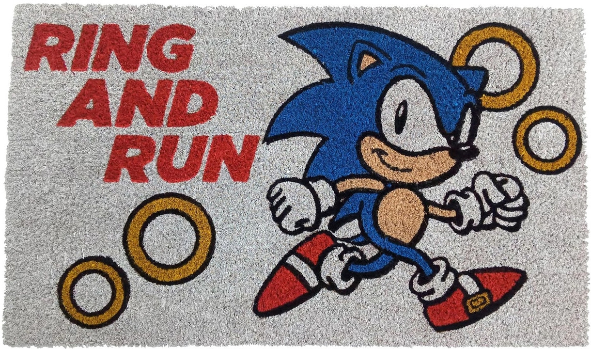 Sonic The Hedgehog - Ring and Run Doormat
