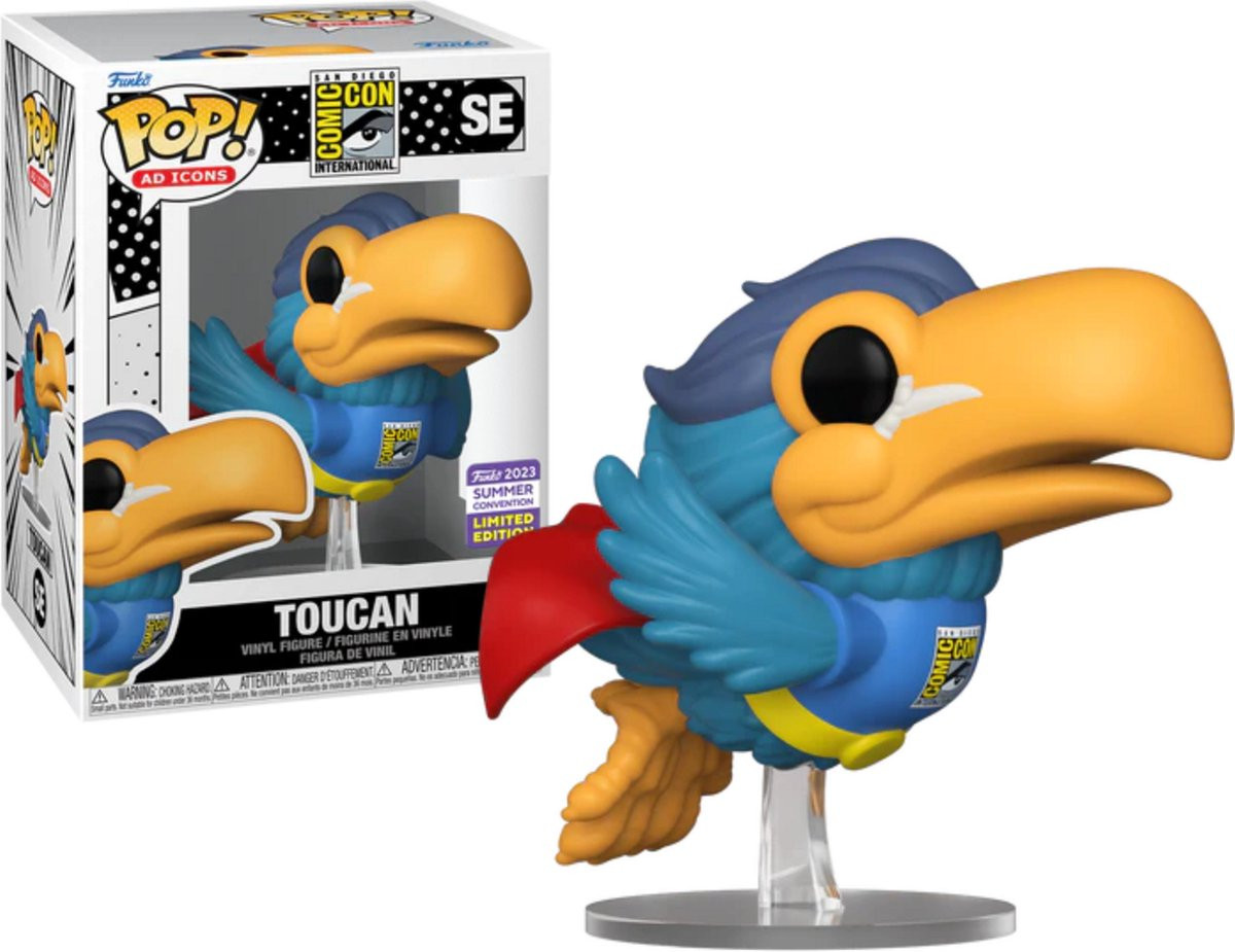 San Diego Comic Con Funko Pop Vinyl: Toucan (Limited Edition) afbeelding