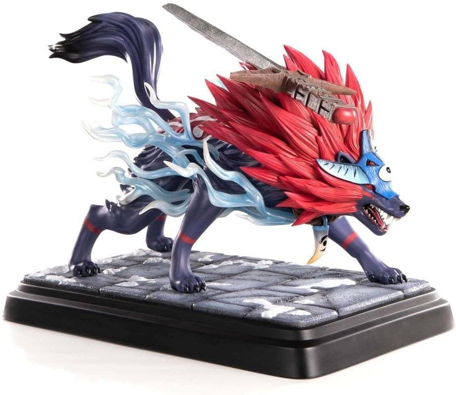 First 4 Figures Okami Resin Statue - Oki - Wolf Form (First4Figures)