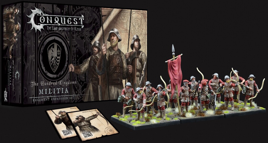 Conquest The Hundred Kingdoms - Militia Bowmen (Dual Kit)