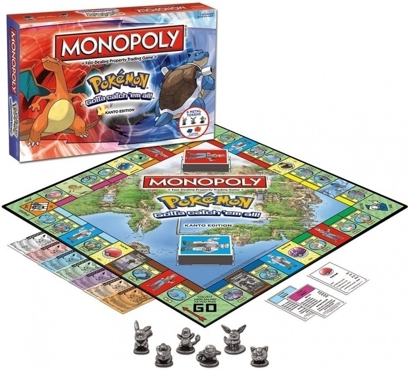 Image of Pokemon Monopoly Kanto Edition