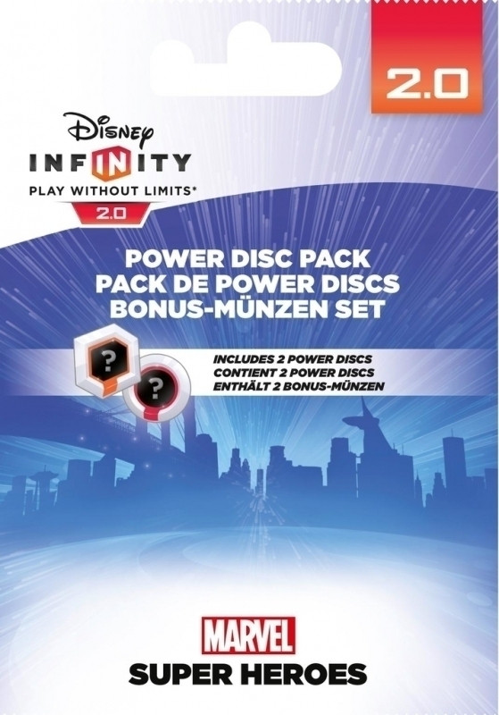 Image of Disney Infinity 2.0 Power Discs Pack Marvel