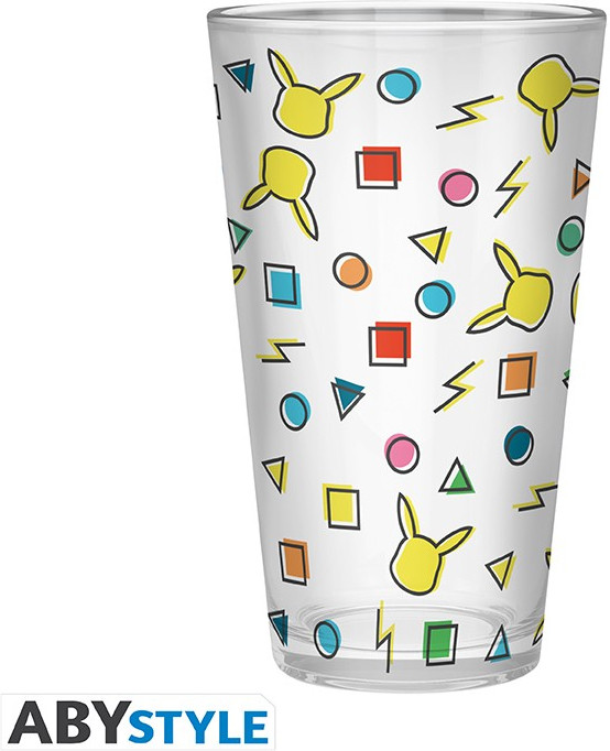 Abystyle Pokemon - Pikachu Pattern Large Glass