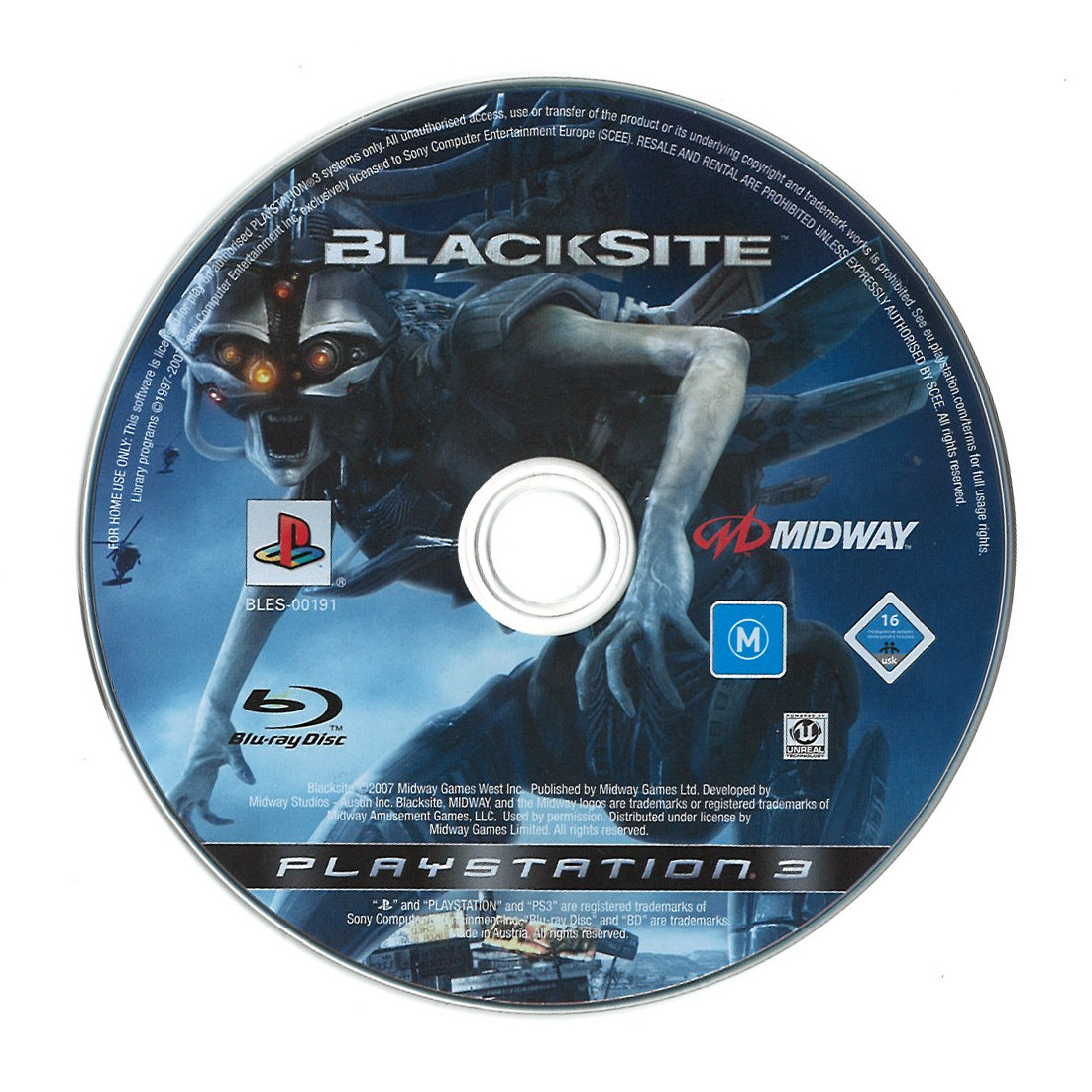 Blacksite (losse disc)