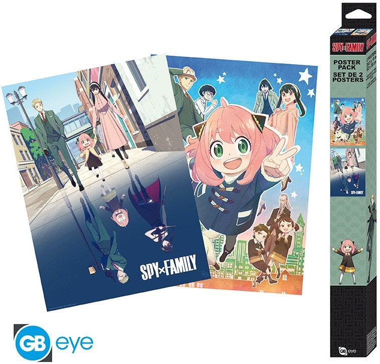 Spy X Family Chibi Poster Set - A Double Family