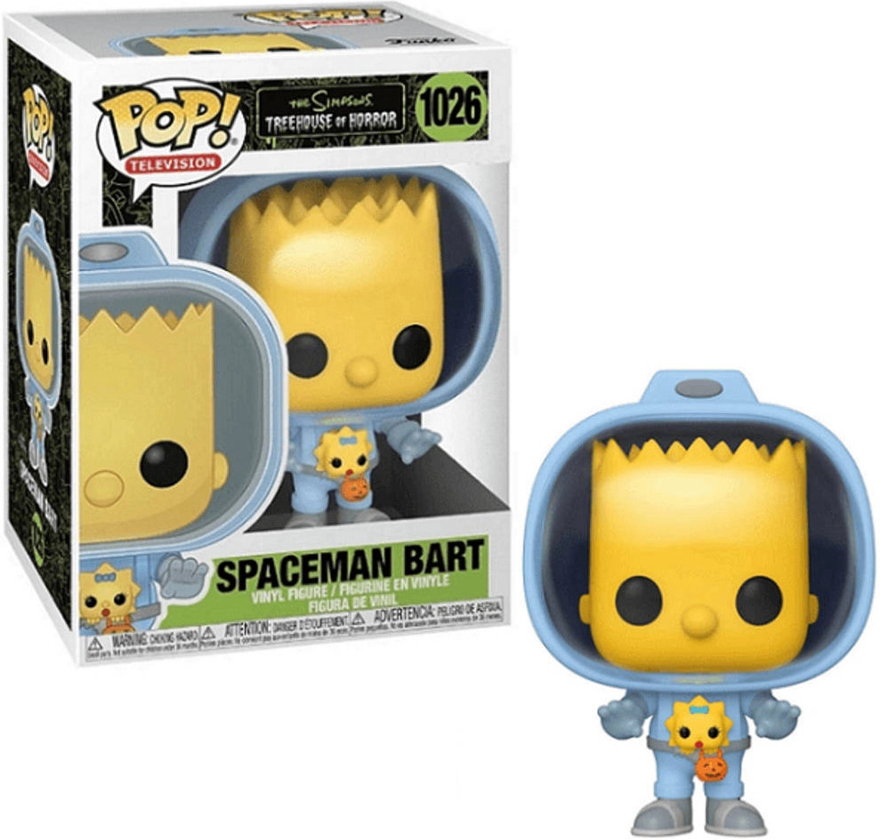 The Simpsons Treehouse of Horror Pop Vinyl Figure Spaceman Bart