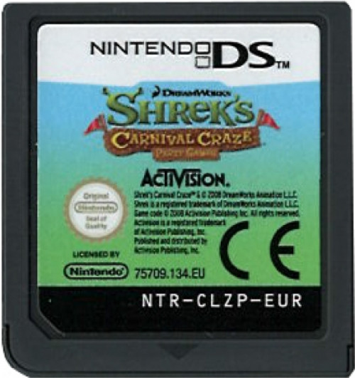 Activision Shrek Crazy Kermis Party Games Losse Cassette activision kopen in de aanbieding Activision Shrek Crazy Kermis Party Games Losse Cassette activision kopen in de aanbieding