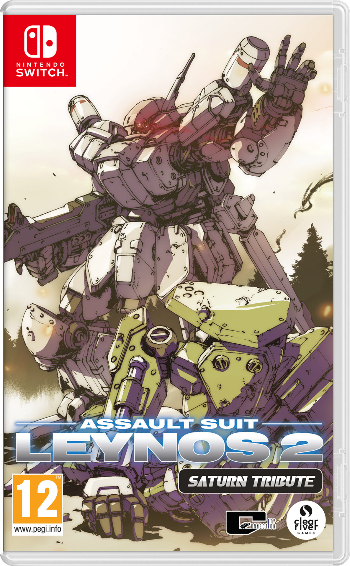 Clear River Games Assault Suit Leynos 2 Saturn Tribute
