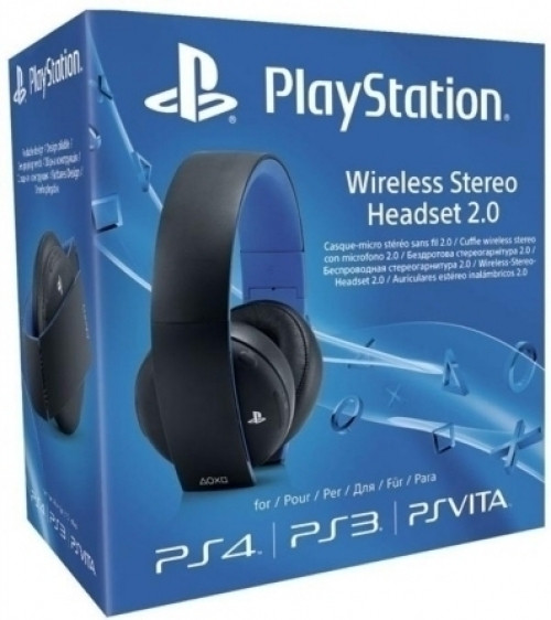 Image of PS4 Sony Wireless Stereo Headset (Black)