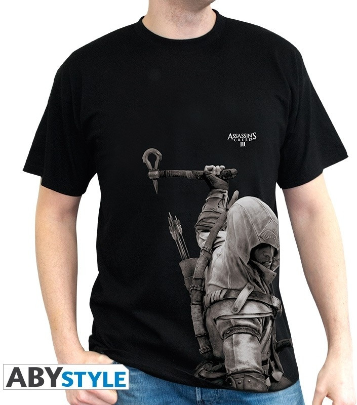 Assassin's Creed - AC III Connor Men's T-shirt Black