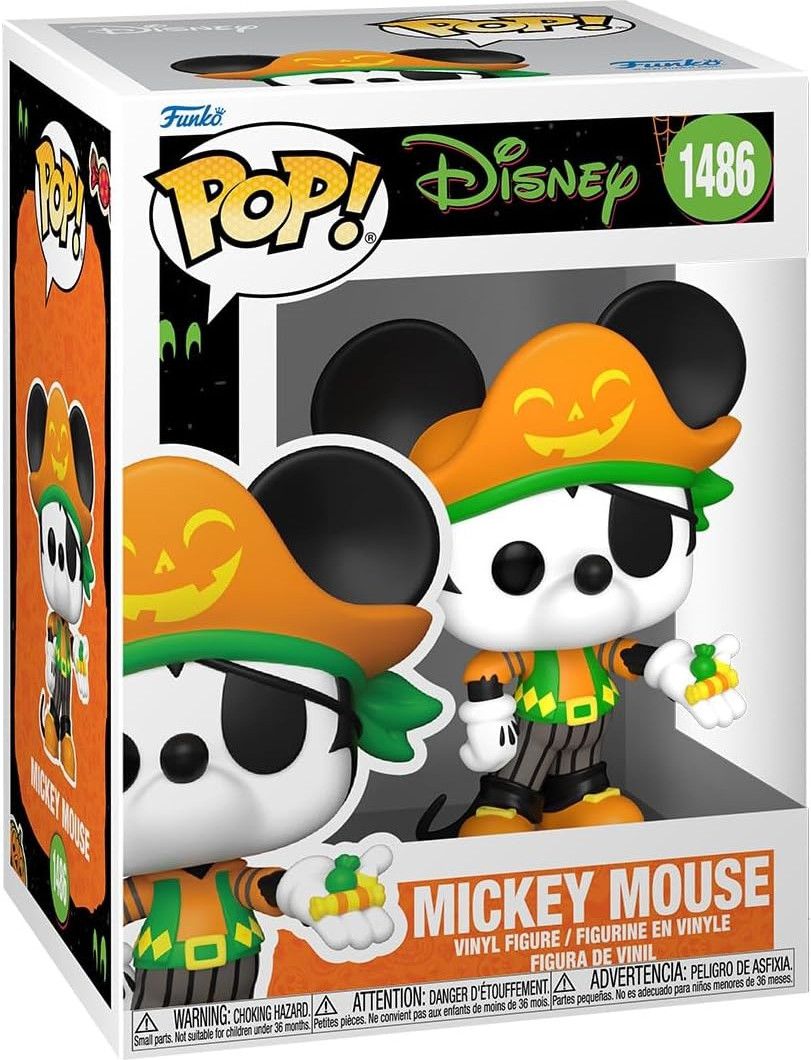 Disney Holiday Funko Pop Vinyl: Pirate Mickey Halloween