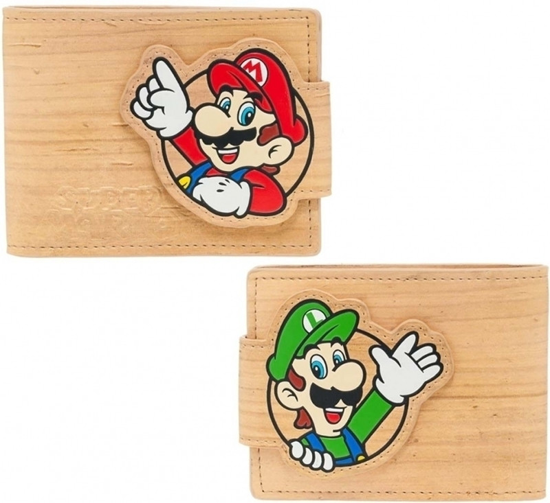 Nintendo - Woodgrain Snap Bifold Wallet
