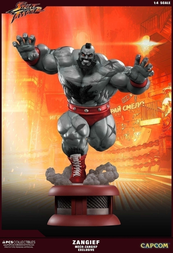 Street Fighter Exclusive Mech-Gief Zangief 1 4 Statue