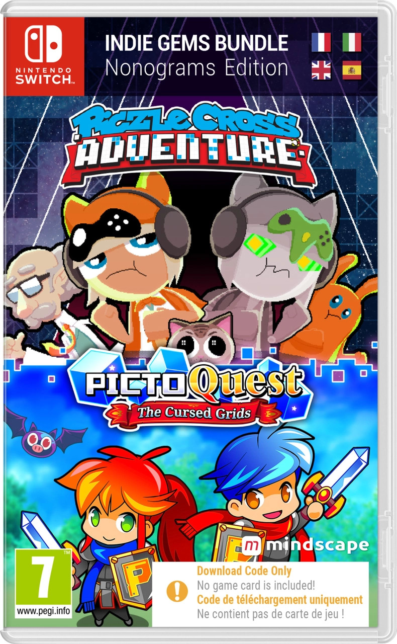 Piczle Cross Adventure + PictoQuest Puzzle Bundle (Code in a Box)