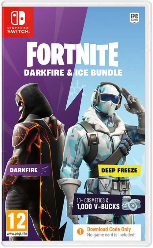 Epic Games Fortnite Darkfire & Ice Bundle (code in a box)