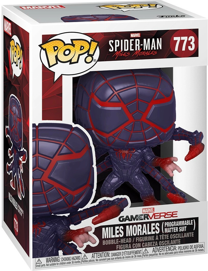 Spider-Man Miles Morales Pop Vinyl Miles Morales Programmable Matter Suit