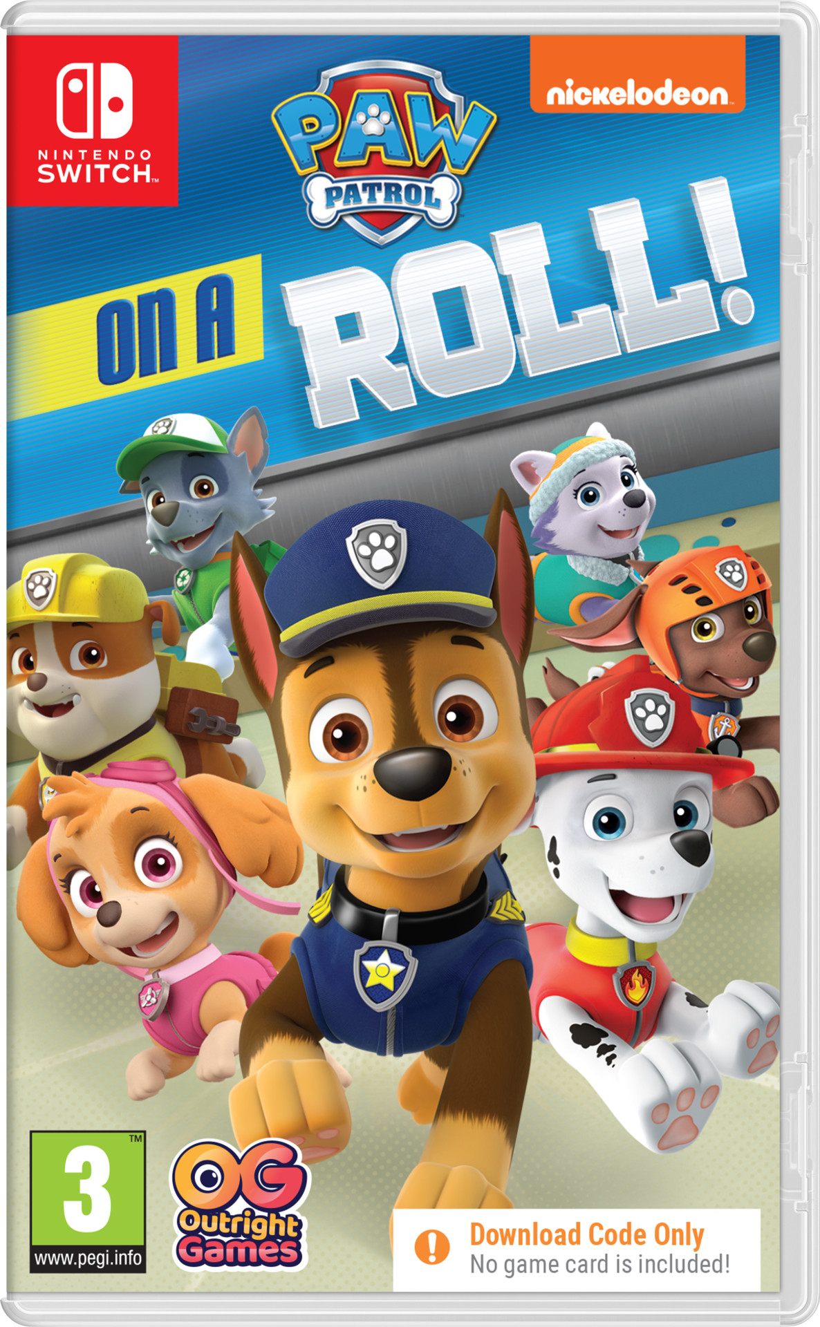 Bandai Namco Paw Patrol On a Roll (Code in Box)