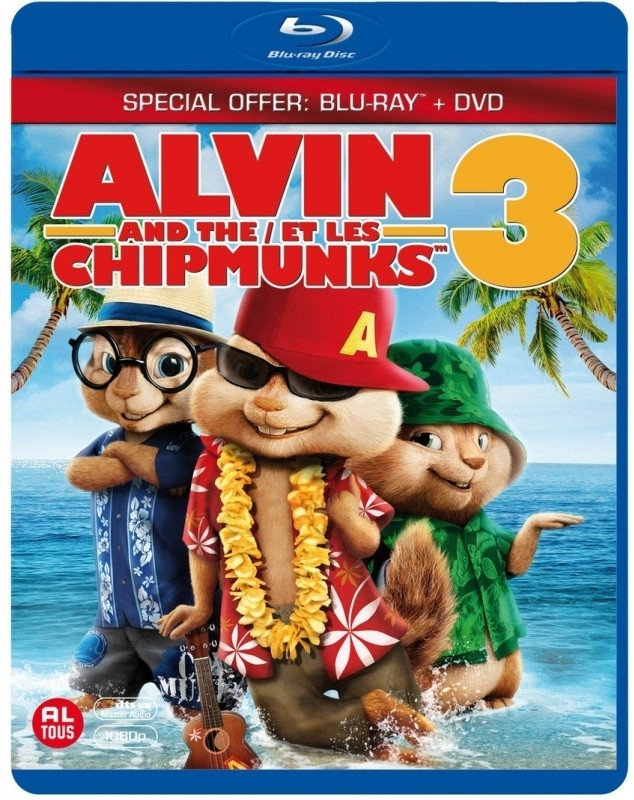 Alvin and the Chipmunks Chipwrecked (Blu-ray + DVD)