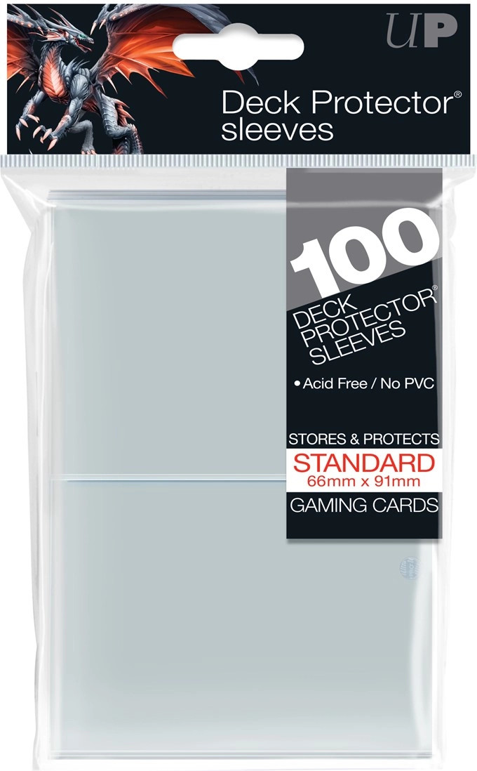 Ultra Pro - Deck Protector Sleeves Transparant (Gloss) (100 stuks)