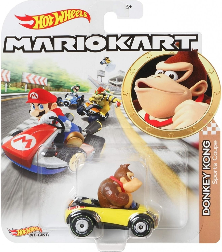 Hot Wheels Mario Kart - Donkey Kong Sports Coupe afbeelding