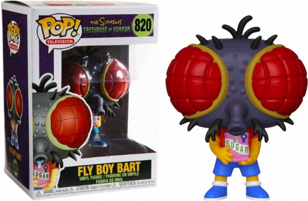 The Simpsons Treehouse of Horror Pop Vinyl Figure Fly Boy Bart
