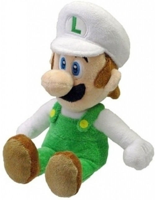Image of Super Mario Pluche - Fire Luigi (20cm)
