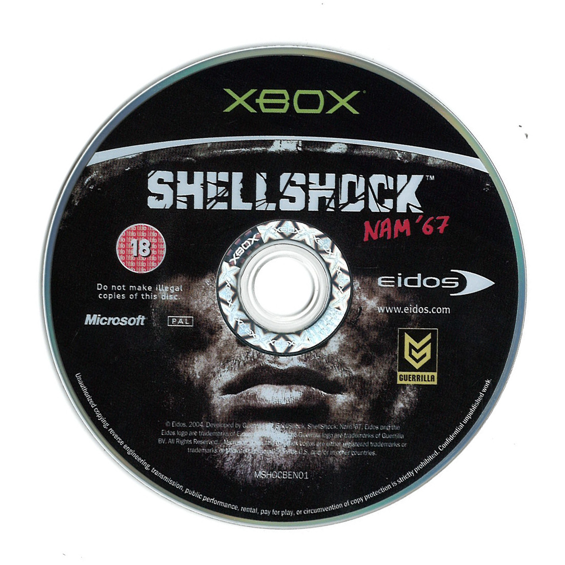 Shellshock Nam '67 (losse disc)
