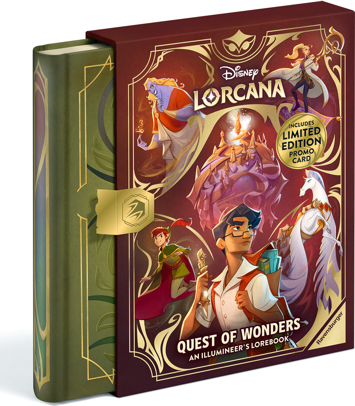 Disney Lorcana Illumineer Lorebook - Quest of Wonders (+ Promocard)