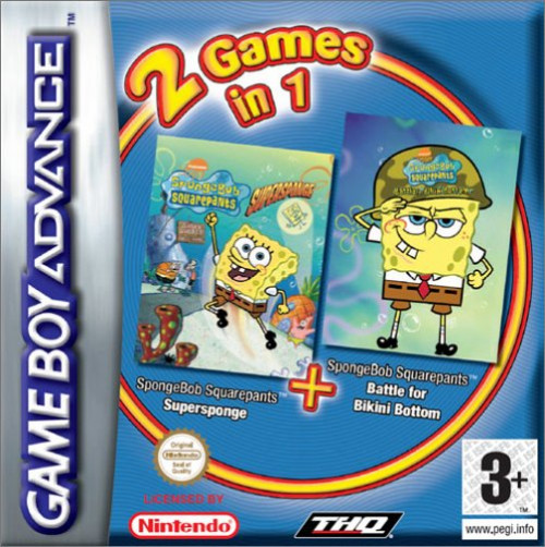 SpongeBob SquarePants SuperSponge + SpongeBobSquarePants Battle for Bikini Bottom