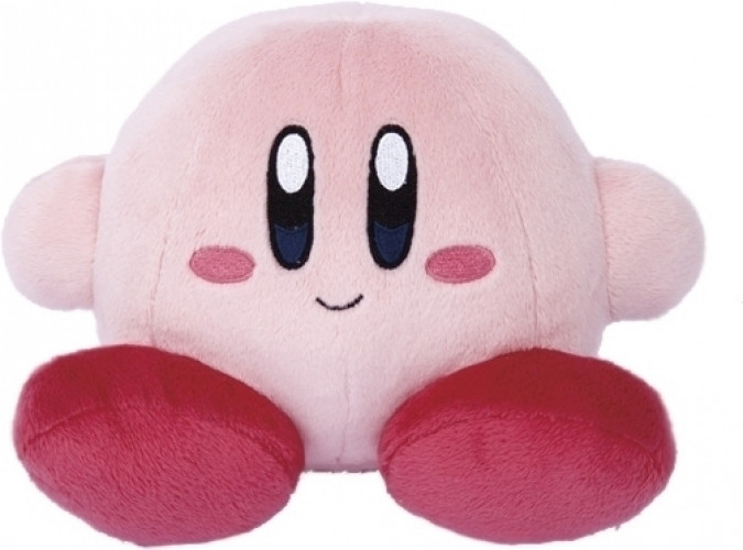 Image of Kirby Pluche - Kirby Zittend (17 cm)