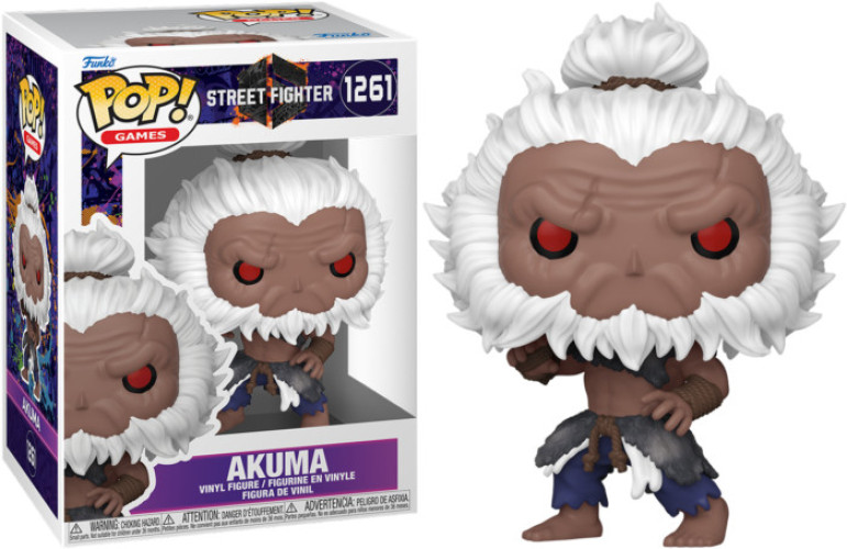Street Fighter 6 Funko Pop Vinyl: Akuma (1261)