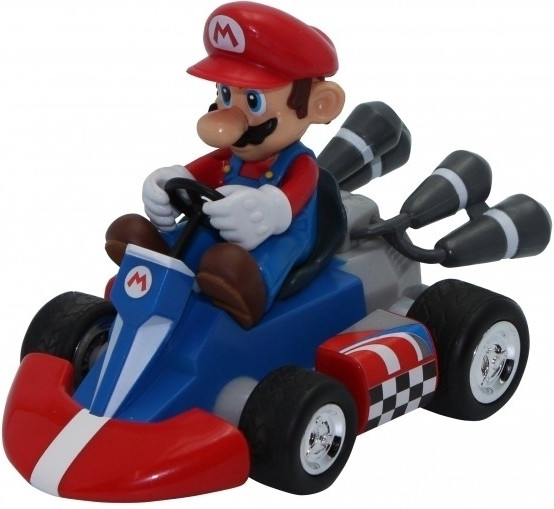 Image of Mario Kart Wii Pull-Back Racer - Mario