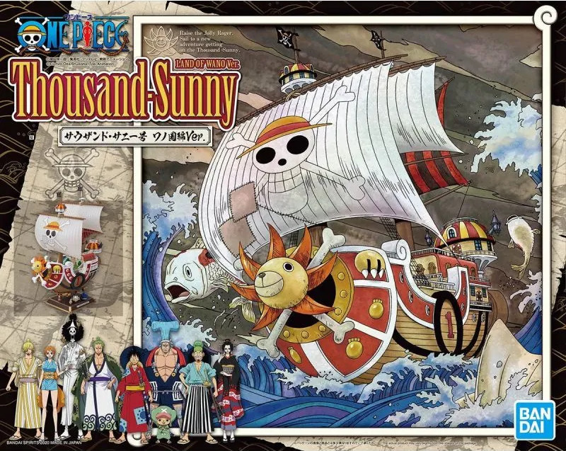 One Piece Model Kit - Thousand Sunny (Land of Wano Version)
