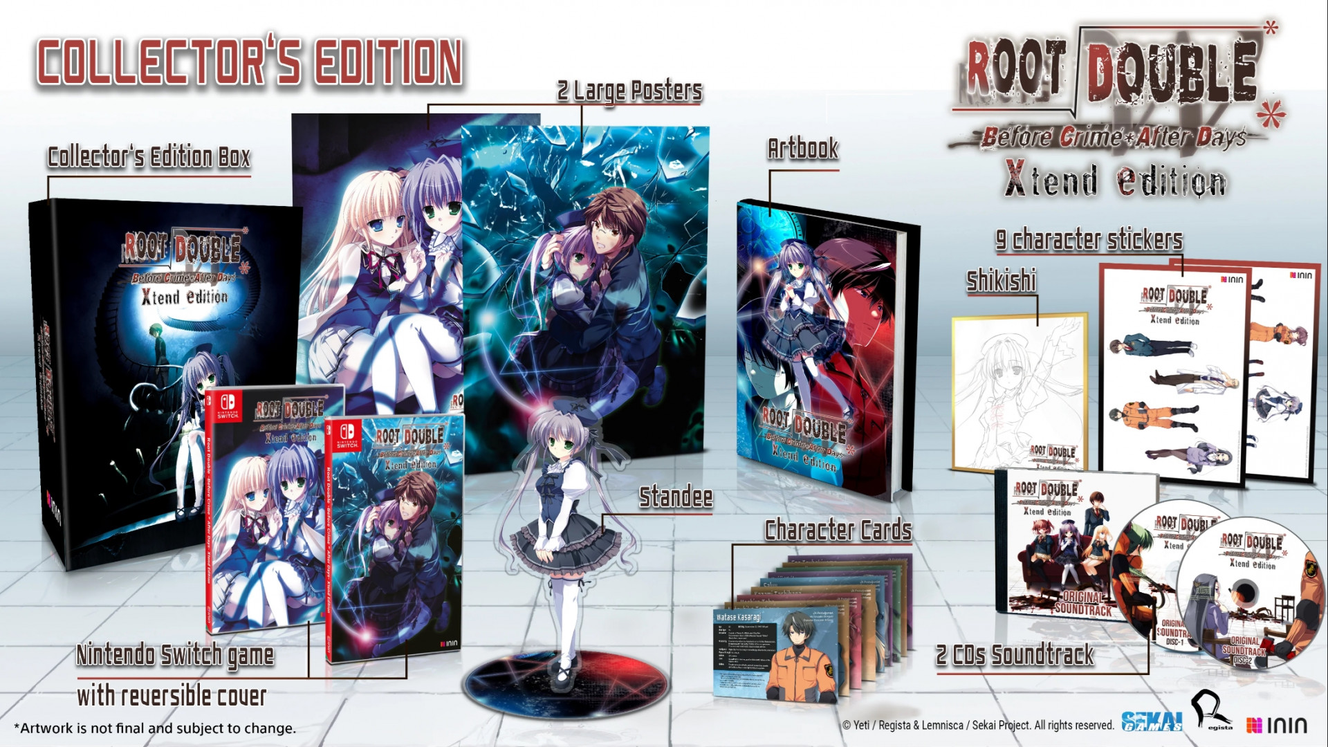 Root Double Before Crime After Days Xtend Edition Collector's Edition