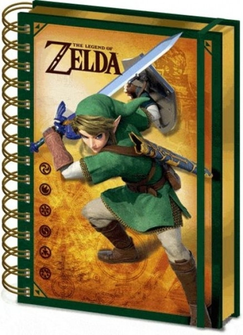 The Legend Of Zelda A5 3D Lenticular Notebook pyramid international kopen in de aanbieding