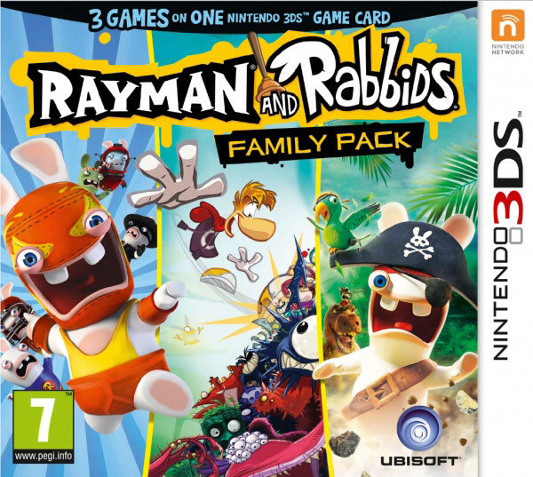 RABBIDS & RAYMAN FAMILY PACK NL 3DS
