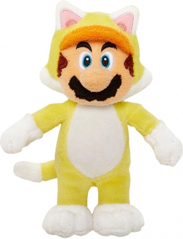 Super Mario Pluche - Cat Mario (20 cm)