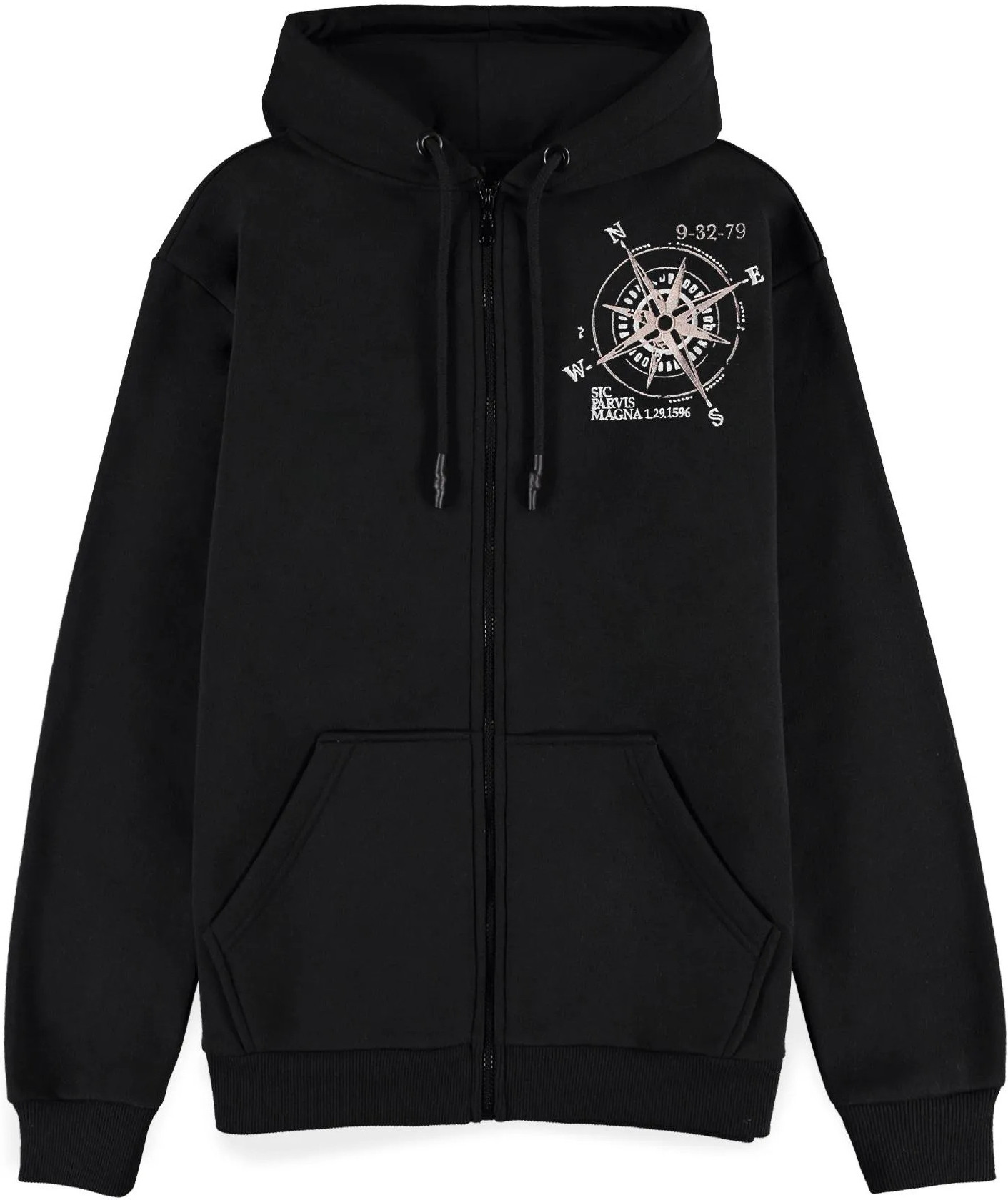 Uncharted - Compass Men's Zipper Hoodie afbeelding