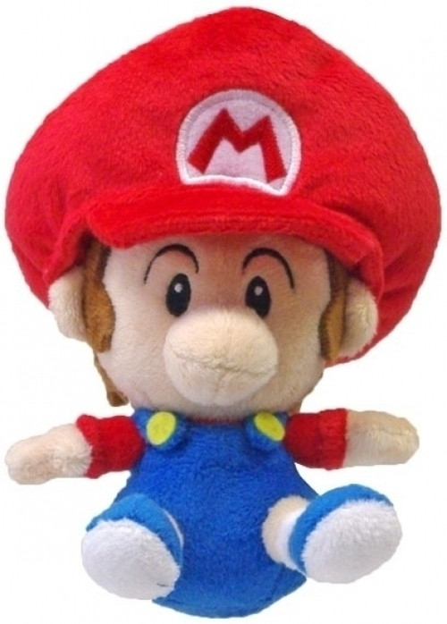 Image of Super Mario Bros.: Baby Mario 5 inch Plush