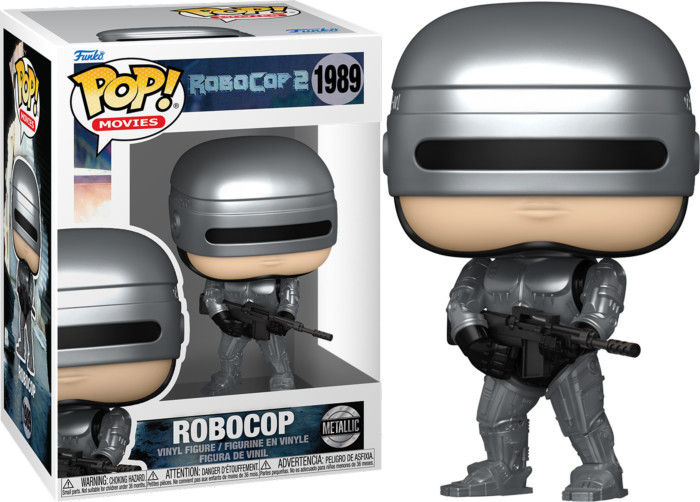 Robocop 2 Funko Pop Vinyl: Robocop (Metallic)
